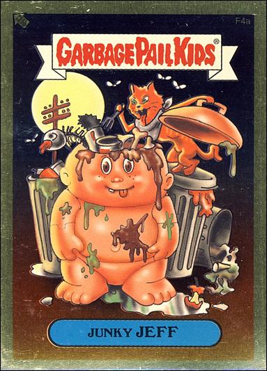 Garbage Pail Kids All-New Series 2 (Foil Sticker Subset)  card F4a Junky Jeff