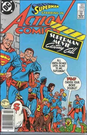 Action Comics (1938) issue 569-C Canadian Price Cover