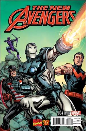 New Avengers (2015) issue 4-B Tom Raney 1:20 Marvel '92 Cover