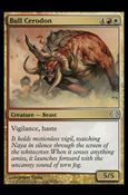 Magic the Gathering: Planechase (Base Set) card 84 Bull Cerodon