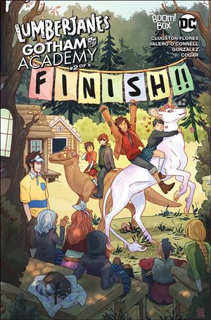 Lumberjanes/Gotham Academy issue 2-B Kelly & Nichole Matthews Subscription Cover