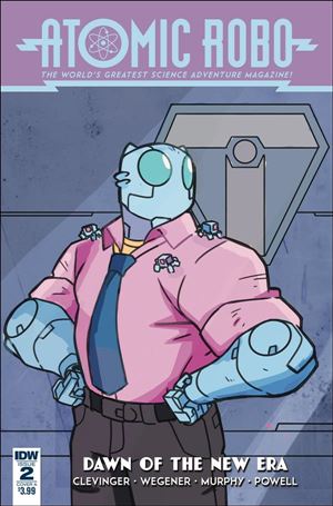 Atomic Robo: Dawn of a New Era issue 2 Scott Wegener Cover