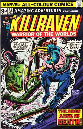 Amazing Adventures (1970) issue 33-B UK Price Cover