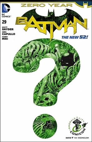 Batman (2011) issue 29-F Greg Capullo Emerald City Comicon Cover