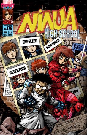 Ninja High School issue 176-B Kickstarter Cover