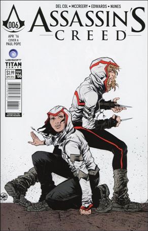Assassin's Creed issue 6 Paul Pope Cover