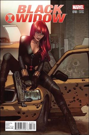 Black Widow (2014) issue 18-B Olivier Coipel New York City Cover