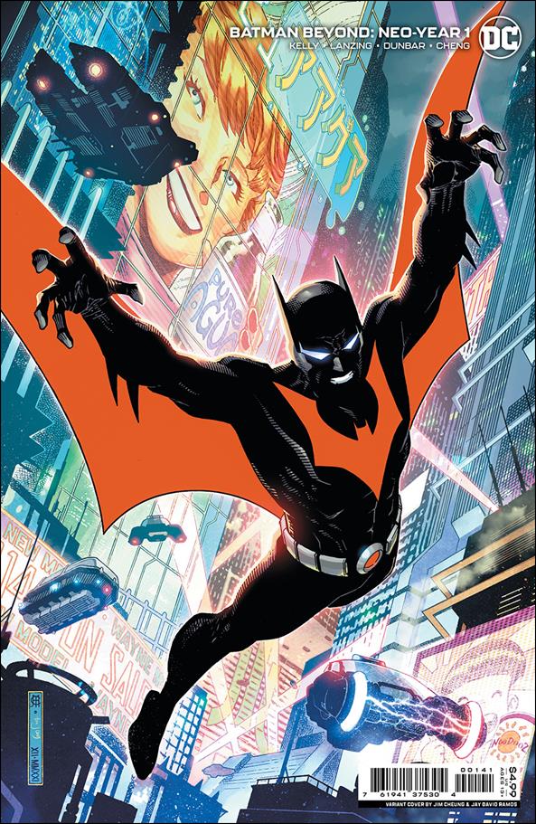 Batman Beyond: Neo-Year issue 1-D Jim Cheung 1:100 Cardstock Cover
