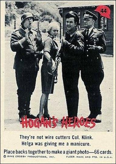 Hogan's Heroes (Base Set) card 44 They're not wire cutters Col. Klink.