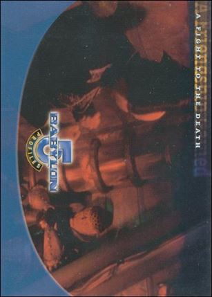 Babylon 5: Profiles (Base Set) card 66 A Friendship Gained: A Fight to the Death