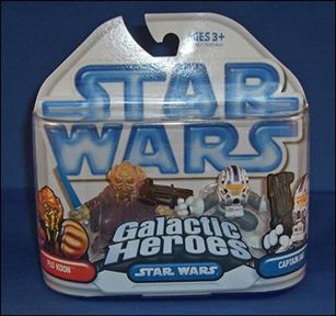 Star Wars: Galactic Heroes figure 61 Plo Koon and Captain Jag