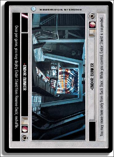 Star Wars: Endor Limited (Base Set) card 68 Endor: Bunker