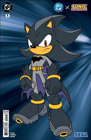 DC x Sonic the Hedgehog issue 1-G Pablo M. Collar Cardstock Cover (Third Printing)