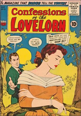 Confessions of the Lovelorn issue 73
