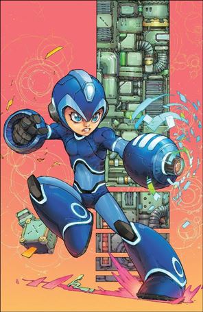 Mega Man: Fully Charged issue 2-B Kenneth Rocafort Cover