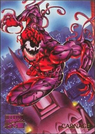 1995 Marvel Masterpieces (Base Set) card 21 Carnage