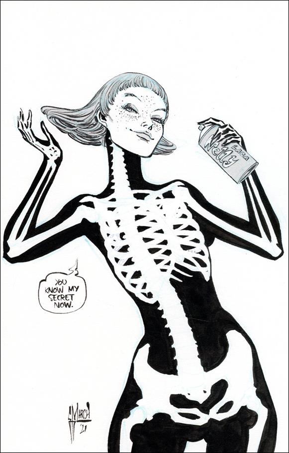 Karmen issue 2-C 1:50 Virgin Black & White Cover