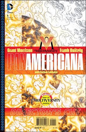 Multiversity: Pax Americana issue 1-G Polybagged Frank Quitely Director's Cut Cover