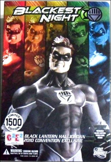 Blackest Night (Exclusives) figure 6-B Black Lantern Hal Jordan (C2E2) 1/1500