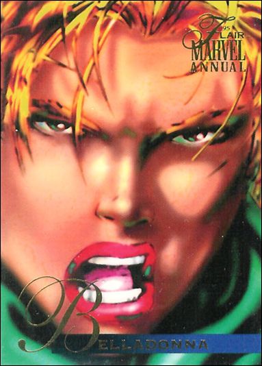 Marvel Annual Flair '95 (Base Set) card 43 Belladonna