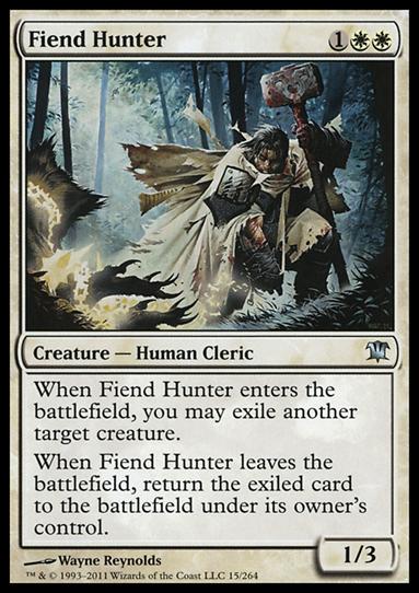 Magic the Gathering: Innistrad (Base Set) card 15 Fiend Hunter