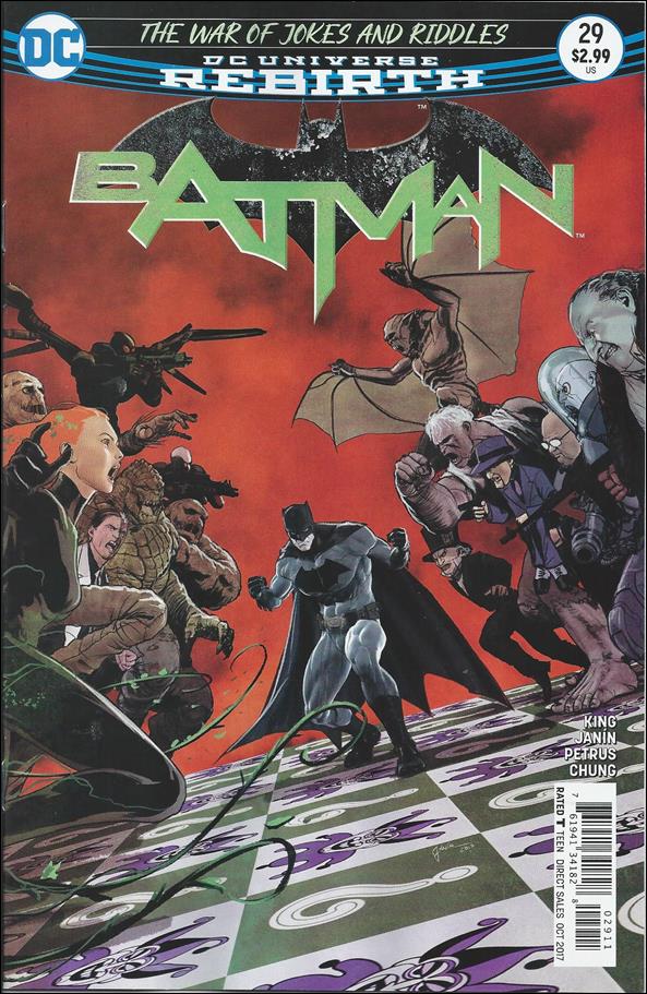 Batman (2016) issue 29  Mikel Janin Cover