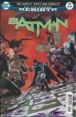 Batman (2016) issue 29  Mikel Janin Cover