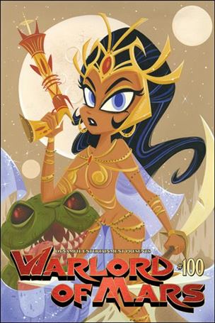 Warlord of Mars issue 100-E Stephanie Buscema Subscription Cover