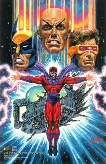 1994 Fleer Ultra X-Men (Ultra Prints Subset) card 2 Fatal Attractions