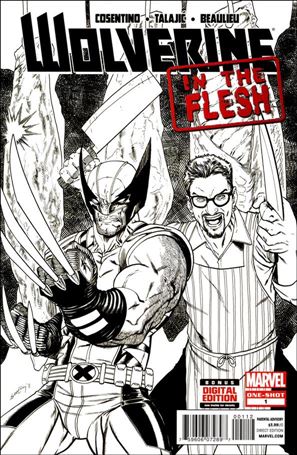Wolverine: In the Flesh issue 1-B 2nd Printing Variant