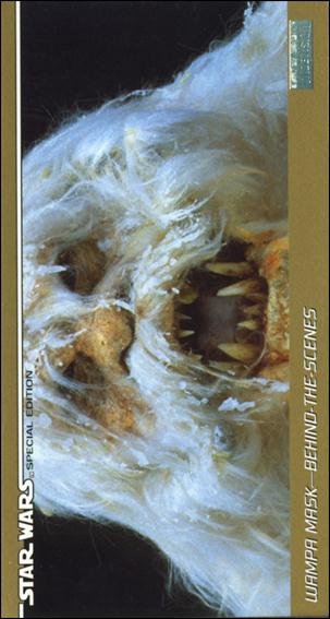 Star Wars Trilogy Special Edition Widevision  (Base Set) card 61 Wampa Mask - Behind-the-Scenes