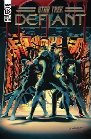 Star Trek: Defiant issue 12 Angel Unzueta Cover