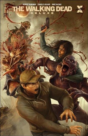 Walking Dead Deluxe issue 15-C Dave Rapoza Cover