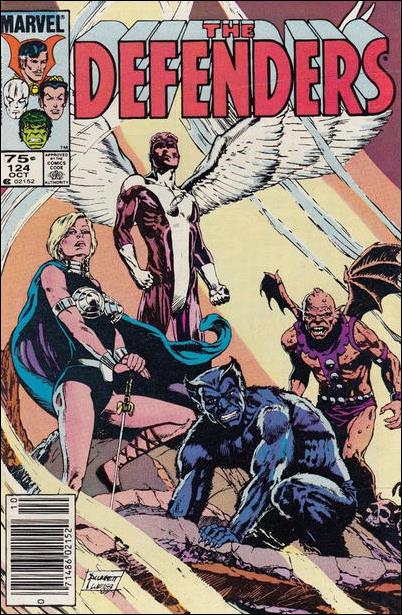 Defenders (1972) issue 124-B Canadian Price Cover