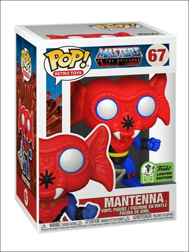 POP! Retro Toys figure 67 Mantenna (Emerald City Comic Con)