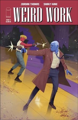 Weird Work issue 4-D Chris Matthews Cover