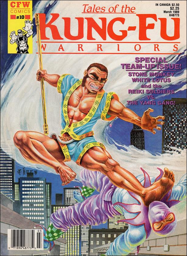 Tales of the Kung-Fu Warriors issue 10 Magazine Size