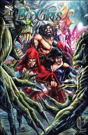 Grimm Fairy Tales Presents Bad Girls issue 4 Mike Lilly Cover