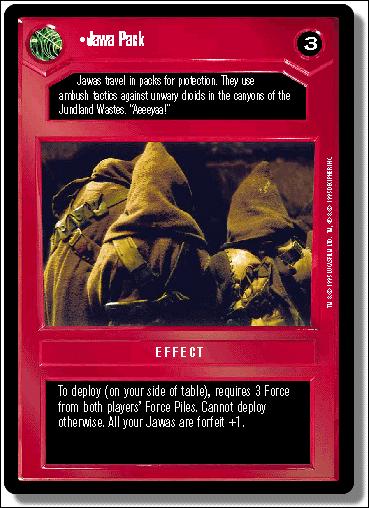 Star Wars: Premiere Limited (Base Set) card 57 Jawa Pack