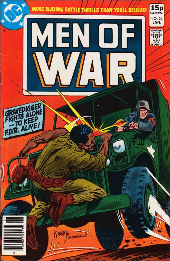 Men of War (1977) issue 24-B UK Price Cover