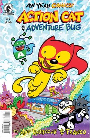 Aw Yeah Comics: Action Cat & Adventure Bug Cover Image 1