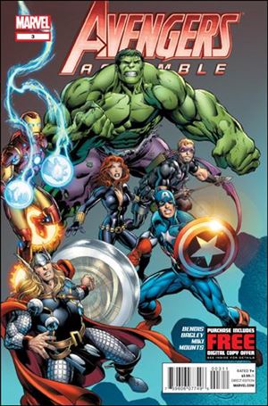 Avengers Assemble (2012) issue 3 Avengers Cover