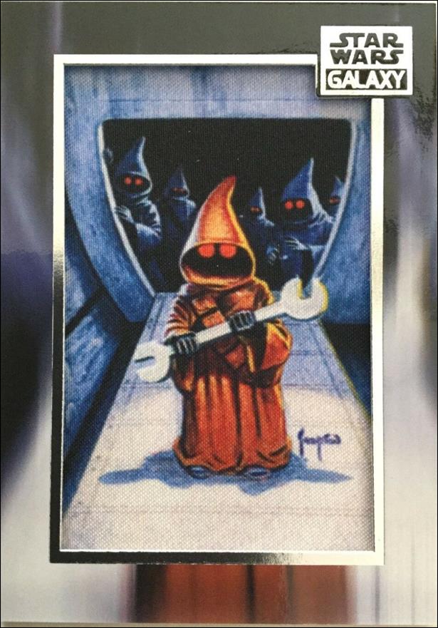 Star Wars Galaxy 2018 (Commemorative Patch Subset) card M-JW