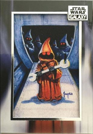 Star Wars Galaxy 2018 (Commemorative Patch Subset) card M-JW