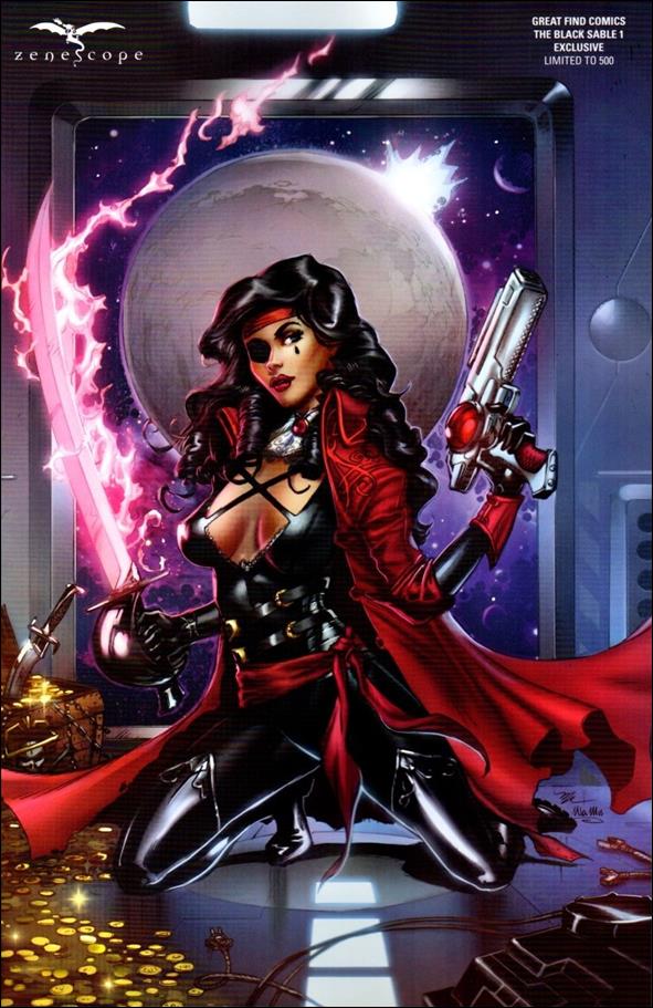 Black Sable issue 1-F Michael Dooney Great Find Comics Cover 1/500