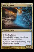 Magic the Gathering: Commander (Base Set) card 237 Wall of Denial