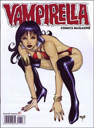 Vampirella Comics Magazine issue 1-C Jimmy Palmiotti Cover