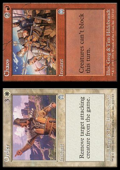 Magic the Gathering: Apocalypse (Base Set) card 132 Order / Chaos