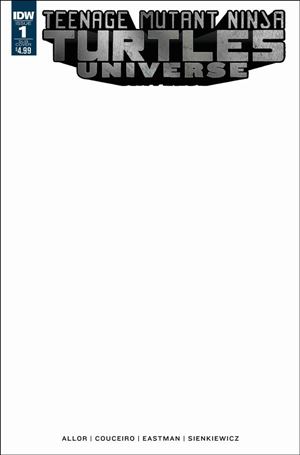 Teenage Mutant Ninja Turtles Universe issue 1-C Blank Subscription Cover