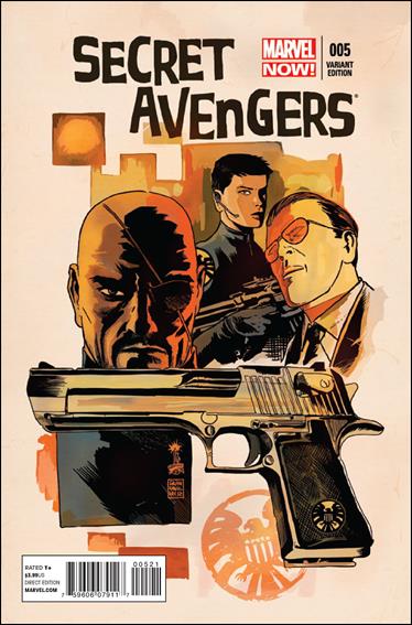 Secret Avengers (2013) issue 5-C Francesco Francavilla 1:50 Cover